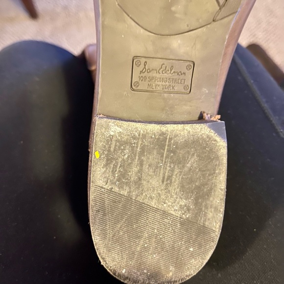 Sam Edelman vintage size 10M brown leather and suede boots #Edelman #vintage - Picture 7 of 13